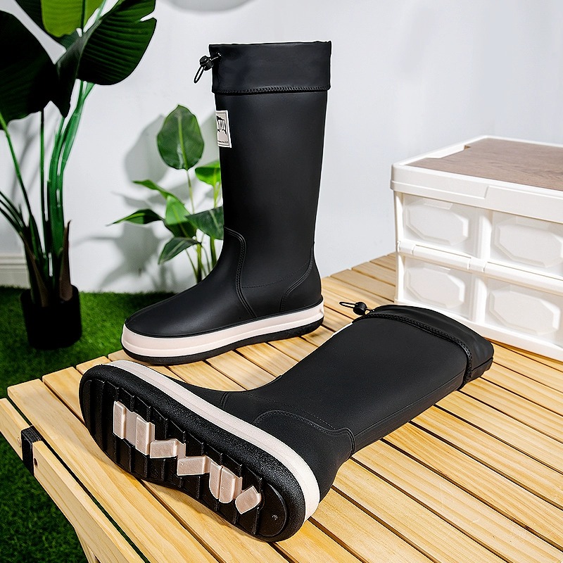 Men's High-Tube Work Boots Wat - Fishing Boots ulasan dan harga