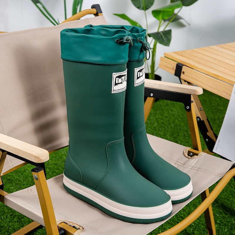 Men's High-Tube Work Boots Wat - Fishing Boots ulasan dan harga
