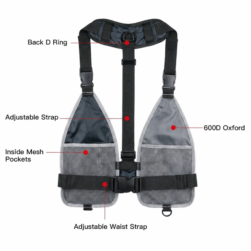 Durable Quick Dry Fishing Vest - Fishing Vest ulasan dan harga