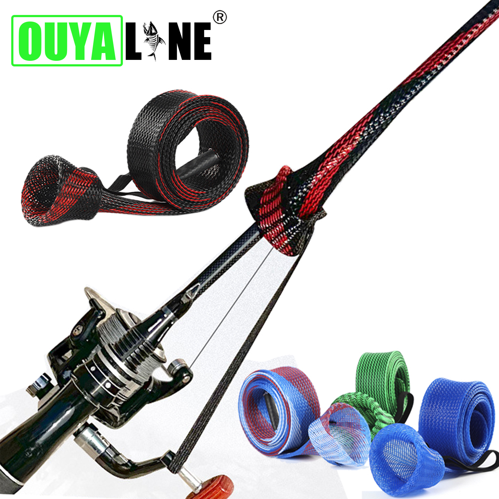 OUYALINE Fishing Rod Protectiv - Fishing Socks ulasan dan harga