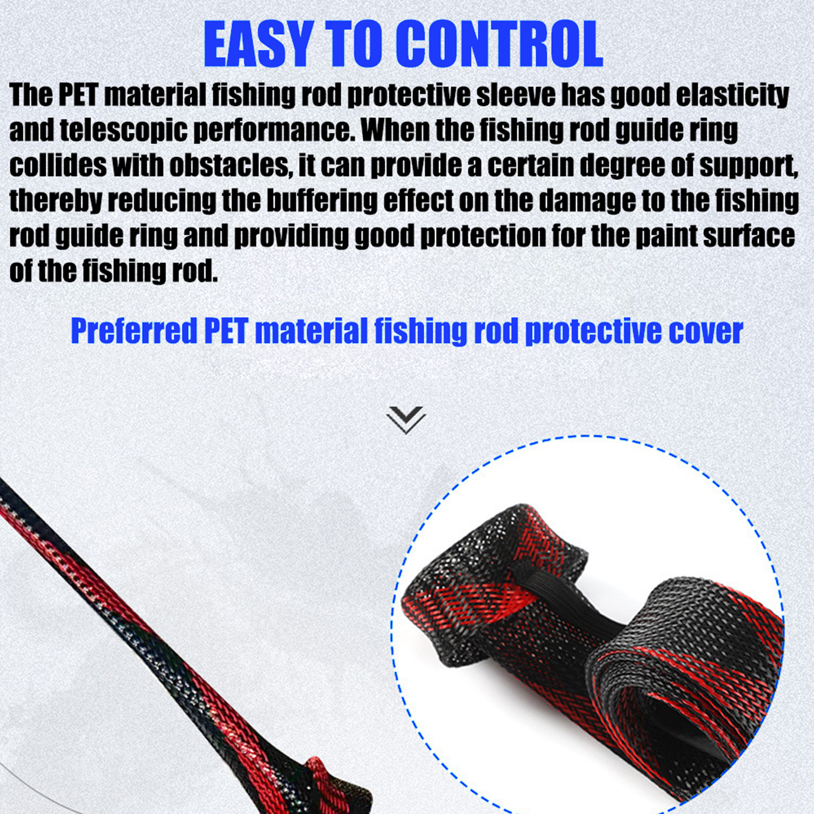OUYALINE Fishing Rod Protectiv - Fishing Socks ulasan dan harga