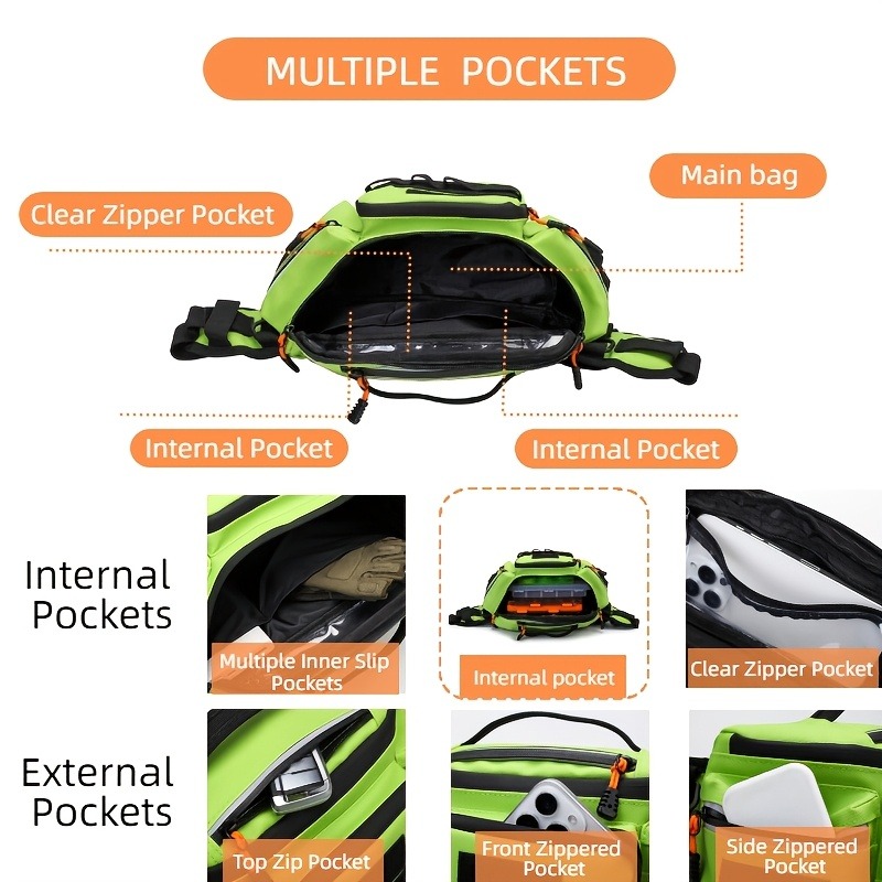 Large Capacity Multifunctional - Fishing Backpack ulasan dan harga