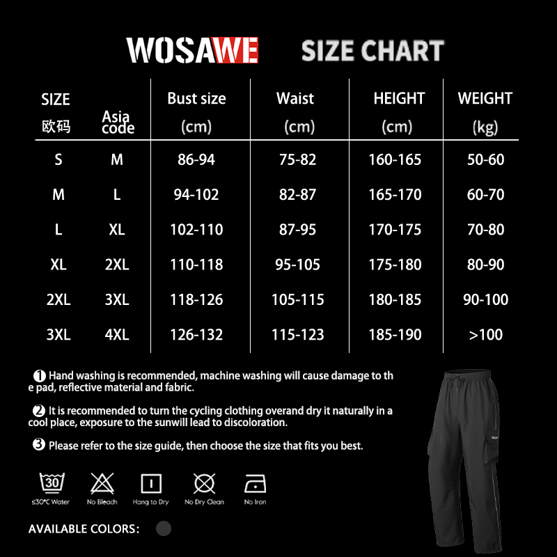 WOSAWE Motorcycle Rain Pants R - Fishing Pants Waterproof ulasan dan harga