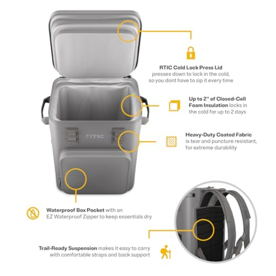 Ultra-Tough Backpack Cooler fo - Fishing Backpack ulasan dan harga
