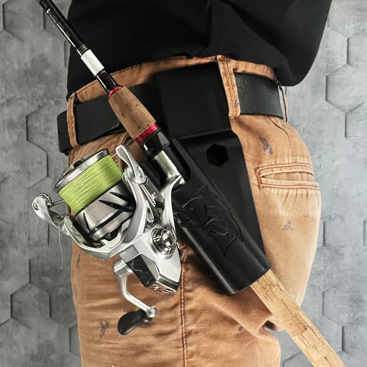 Portable Fishing Rod Holder Be - Fishing Belt ulasan dan harga