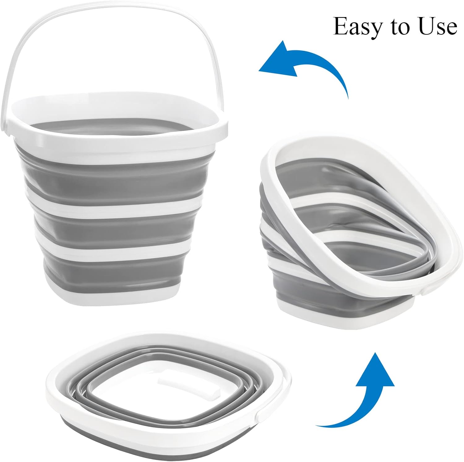 Collapsible Plastic Bucket 2 P - Fishing Backpack ulasan dan harga