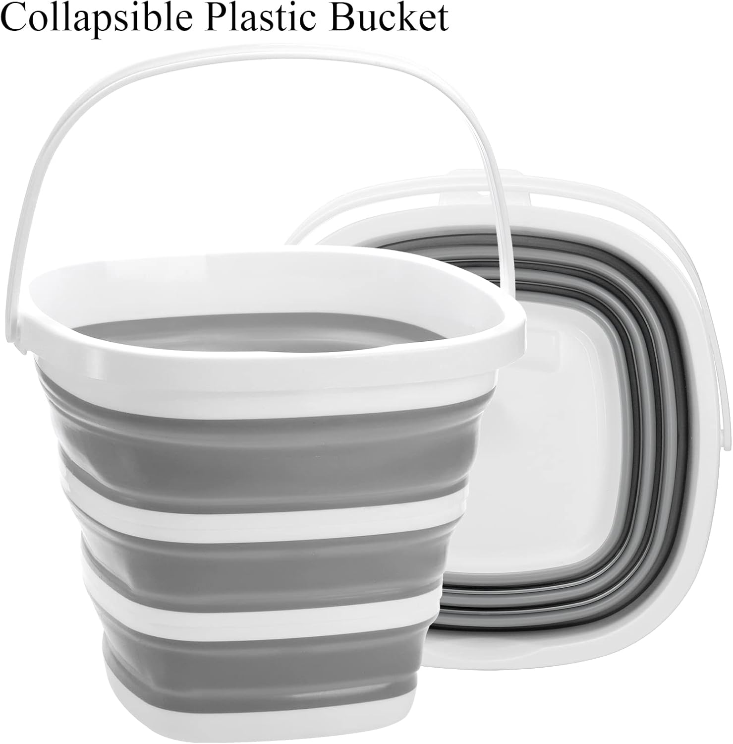 Collapsible Plastic Bucket 2 P - Fishing Backpack ulasan dan harga