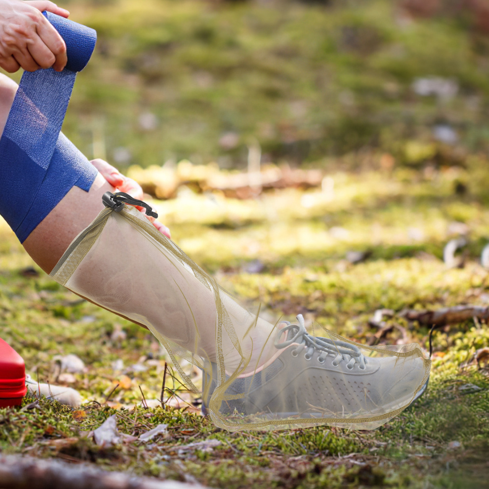 1 Pair Anti-Mosquito Feet Cove - Fishing Socks ulasan dan harga