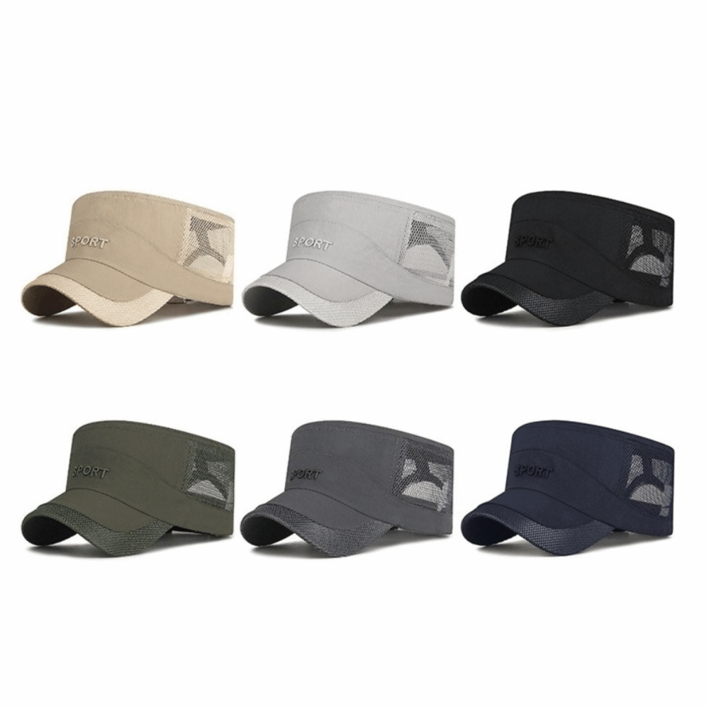 New Adjustable Flat Top Cap Su - Fishing Hat ulasan dan harga