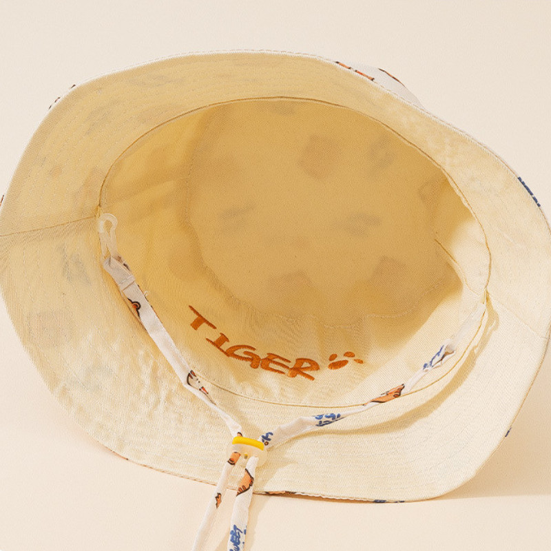 Letter Embroidered Baby Bucket - Fishing Hat ulasan dan harga