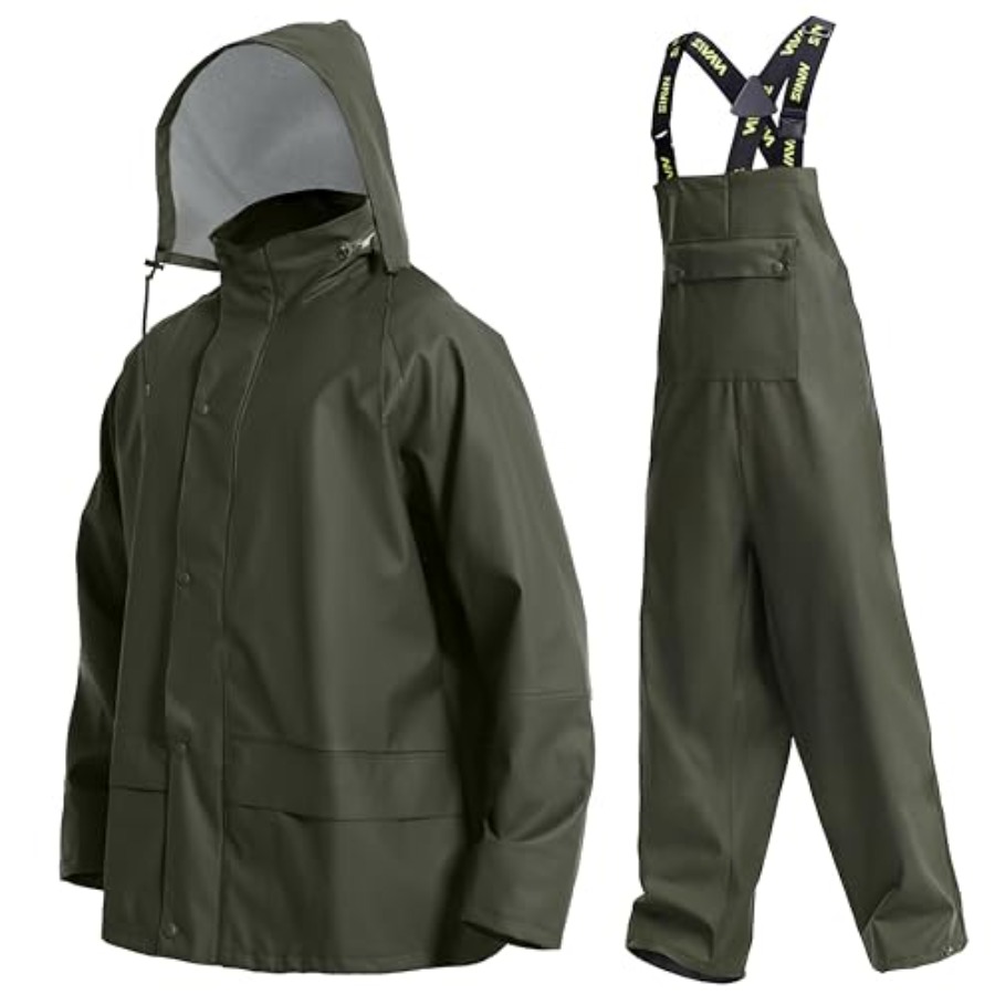 Mens PRO Workwear 3-Piece Wate - Fishing Pants Waterproof ulasan dan harga