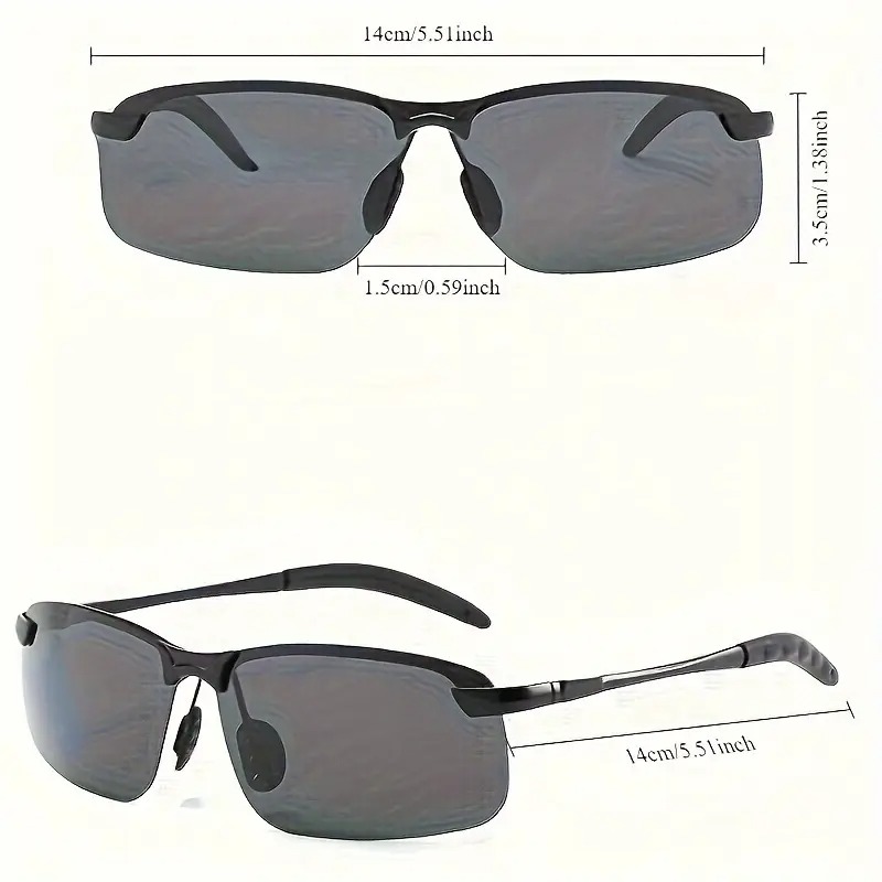 Black Polarized Photochromic S - Fishing Sunglasses Polarized ulasan dan harga