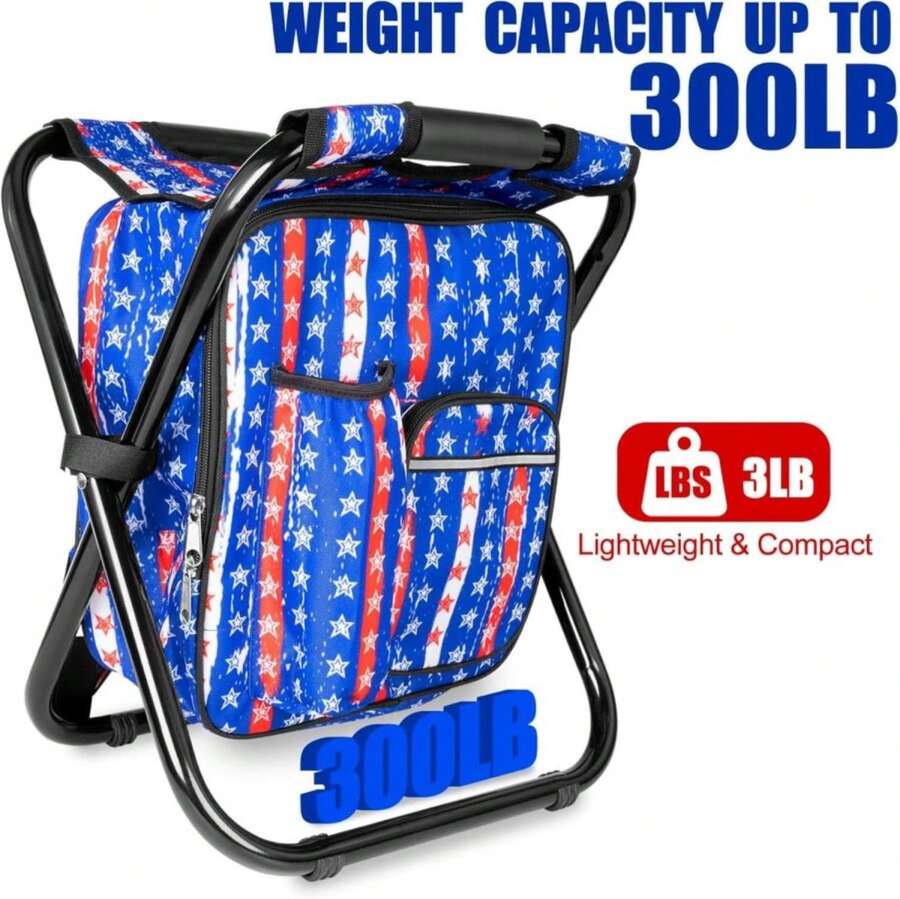 Portable Backpack Stool Foldin - Fishing Backpack ulasan dan harga