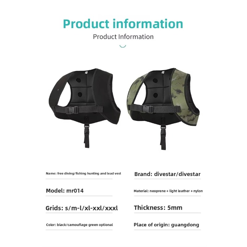 Adjustable Rubber Weight Vest, - Fishing Vest ulasan dan harga