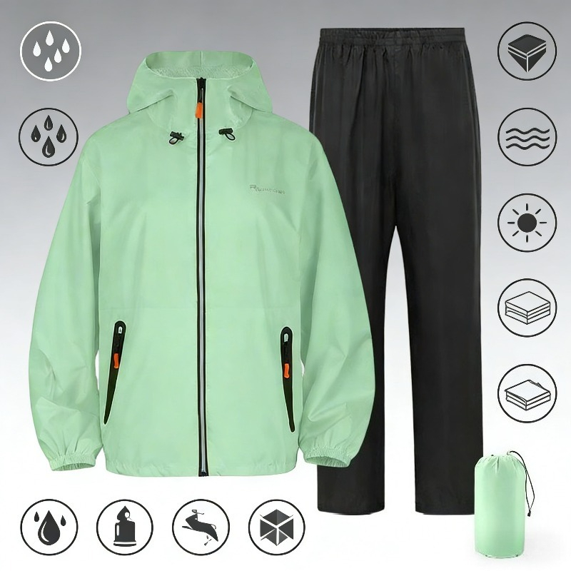 Waterproof Rain Suit Set Full  - Fishing Pants Waterproof ulasan dan harga