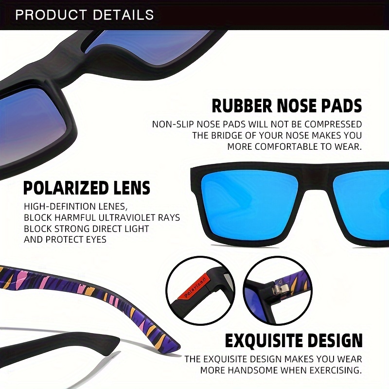 Fashion Travel Square Polarize - Fishing Sunglasses Polarized ulasan dan harga