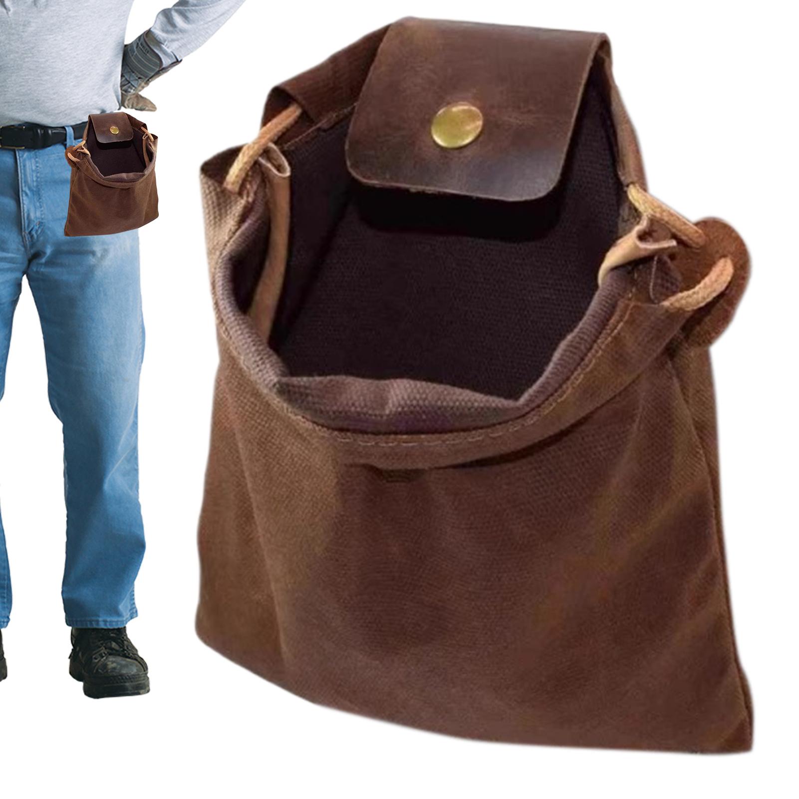 Portable Waxed Dump Pouch Mult - Fishing Belt ulasan dan harga