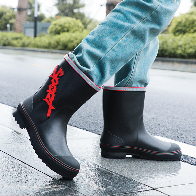 Men's Rain Boots Camping Fishi - Fishing Boots ulasan dan harga