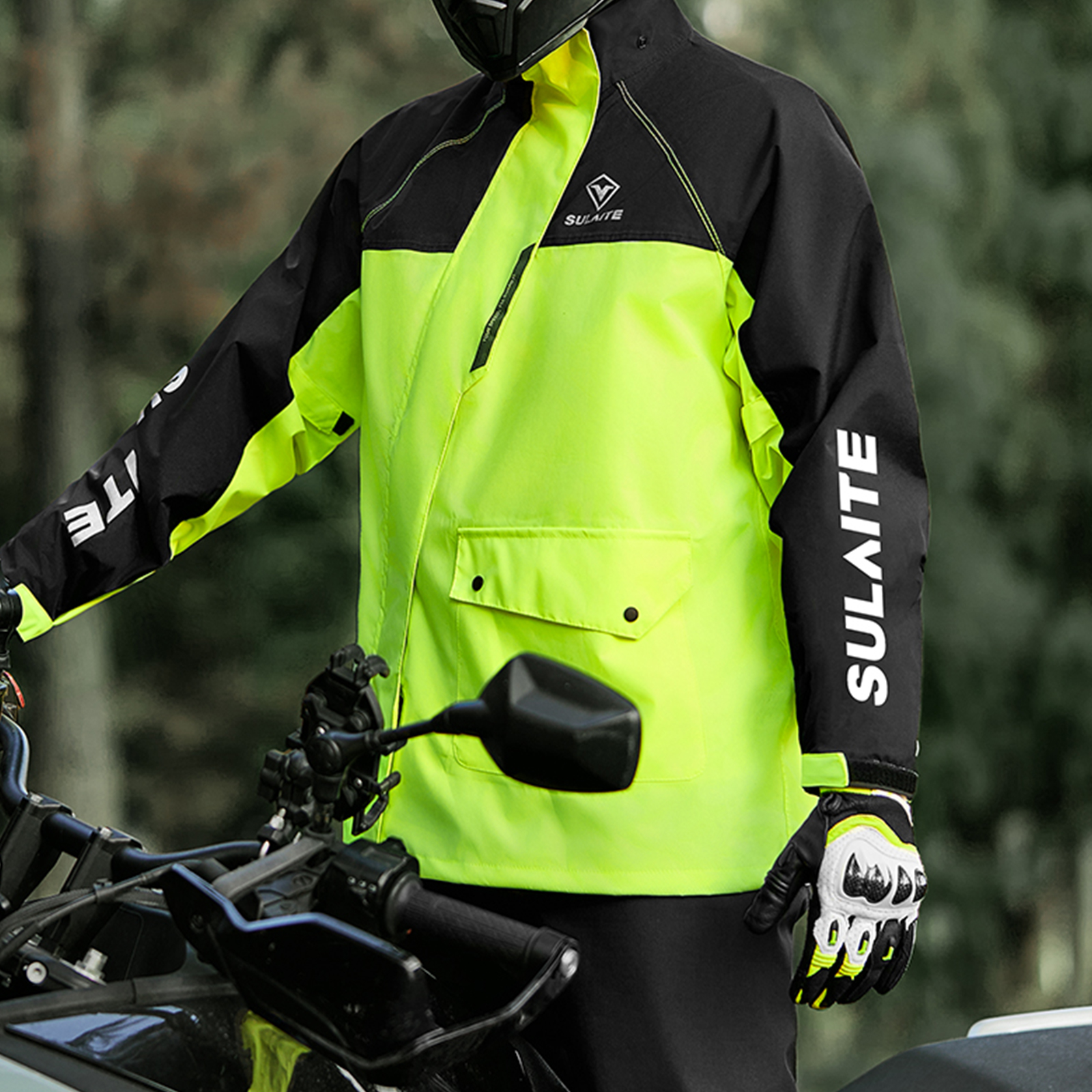 Motorcycle Rain Suit for Men & - Fishing Rain Suit ulasan dan harga