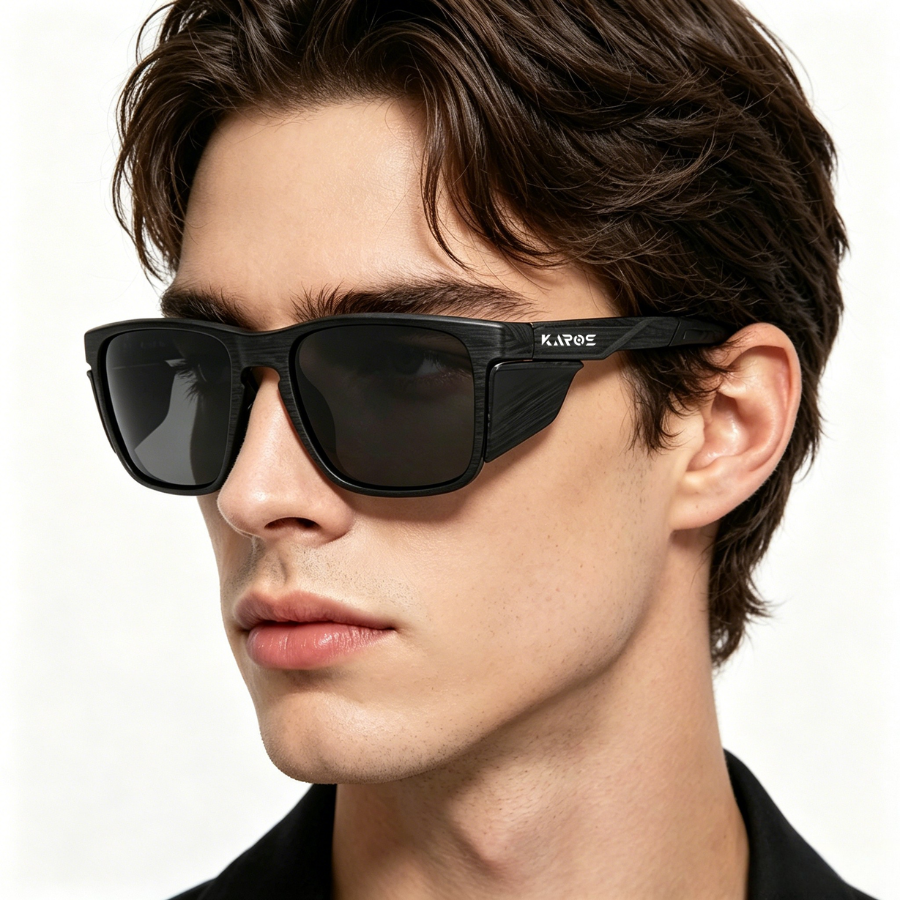 Karos New Retro Polarized Sung - Fishing Sunglasses Polarized ulasan dan harga