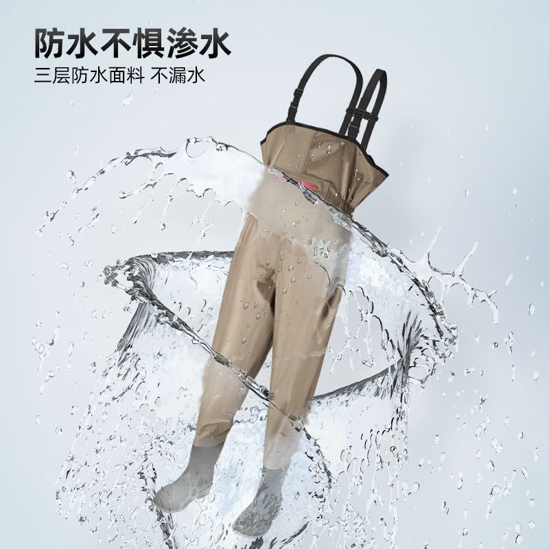 Fishing Source Waders Men Wate - Fishing Pants Waterproof ulasan dan harga