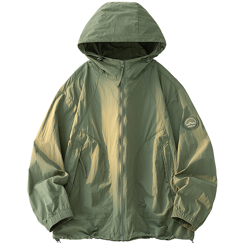Outdoor UPF50+ Men's Hooded Su - Fishing Hoodie ulasan dan harga