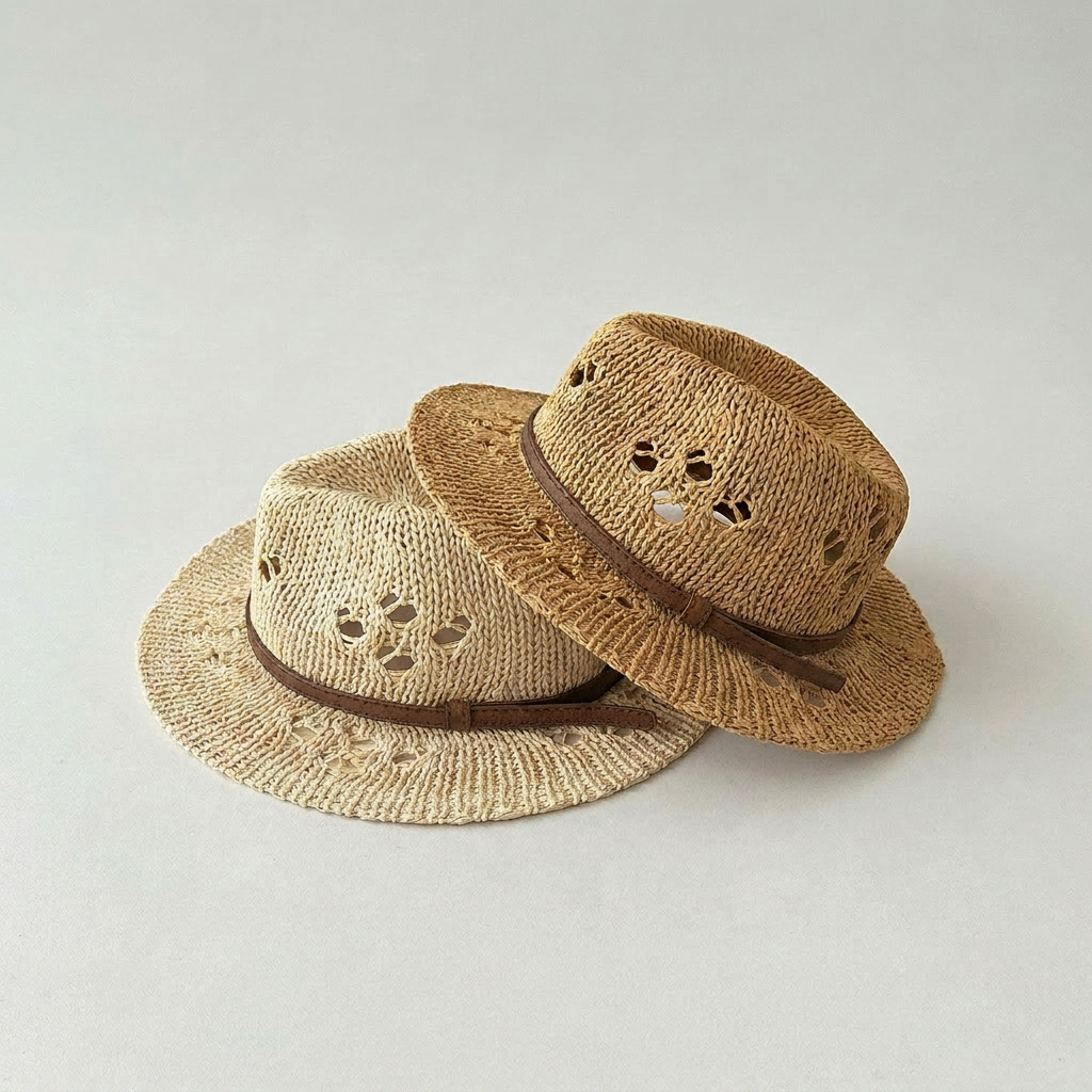 MILANCEL Summer Kids Straw Hat - Fishing Hat ulasan dan harga