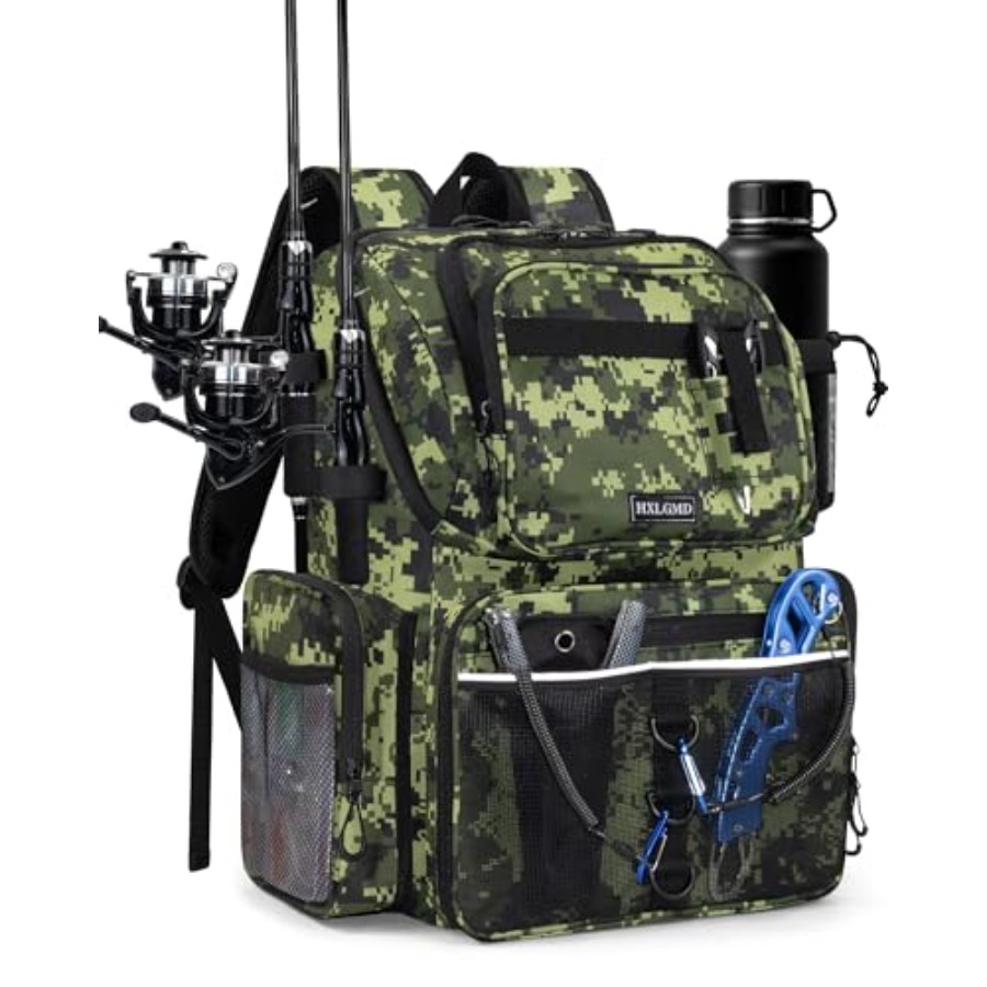 Fishing Backpack with Rod Hold - Fishing Backpack ulasan dan harga