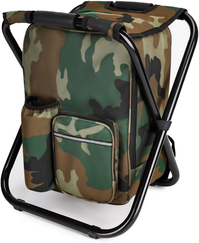 Portable Folding Camping Stool - Fishing Bag Waterproof ulasan dan harga