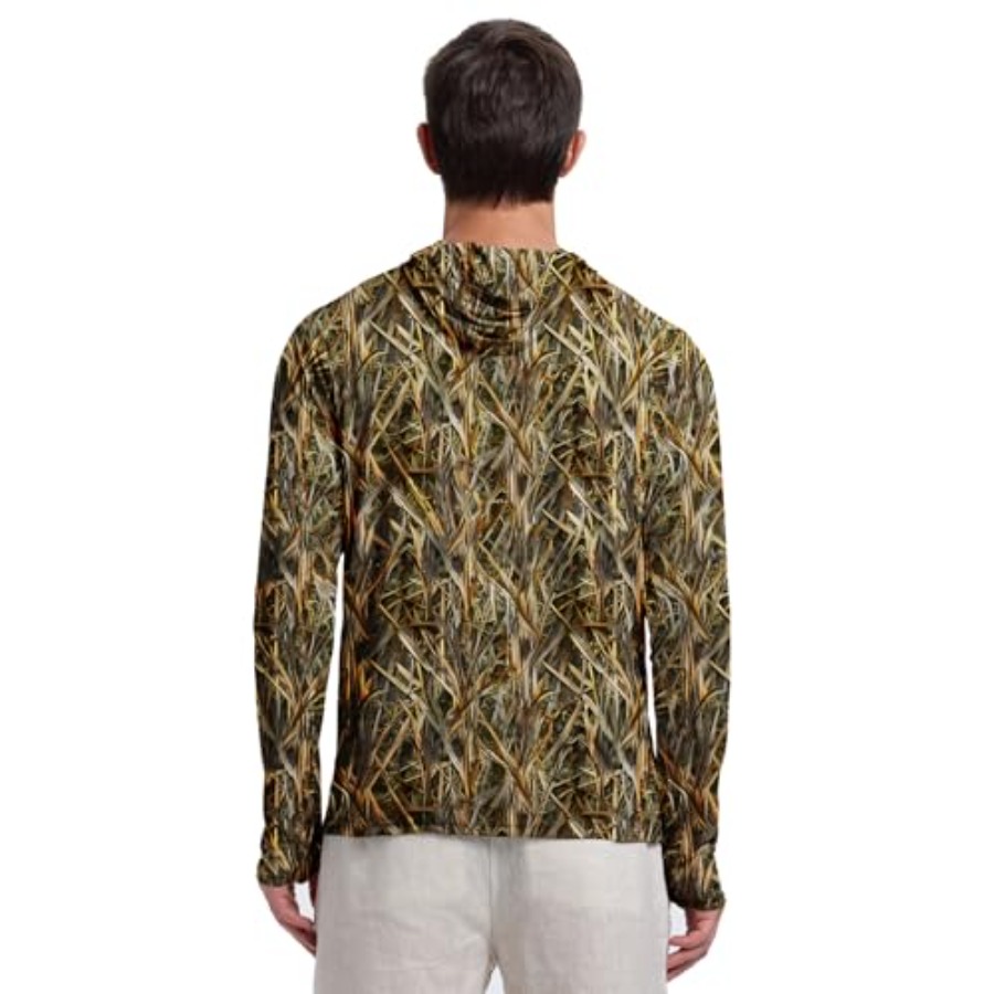 UPF 50+ Fishing Hoodie with Ne - Fishing Hoodie ulasan dan harga