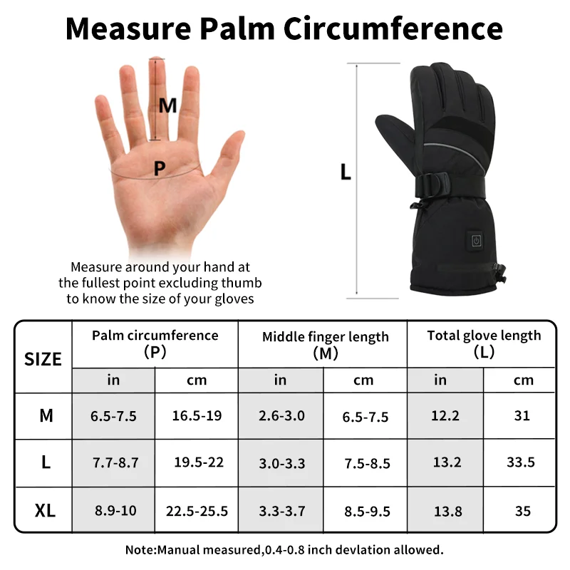 USB Rechargeable Heated Motorc - Fishing Gloves ulasan dan harga
